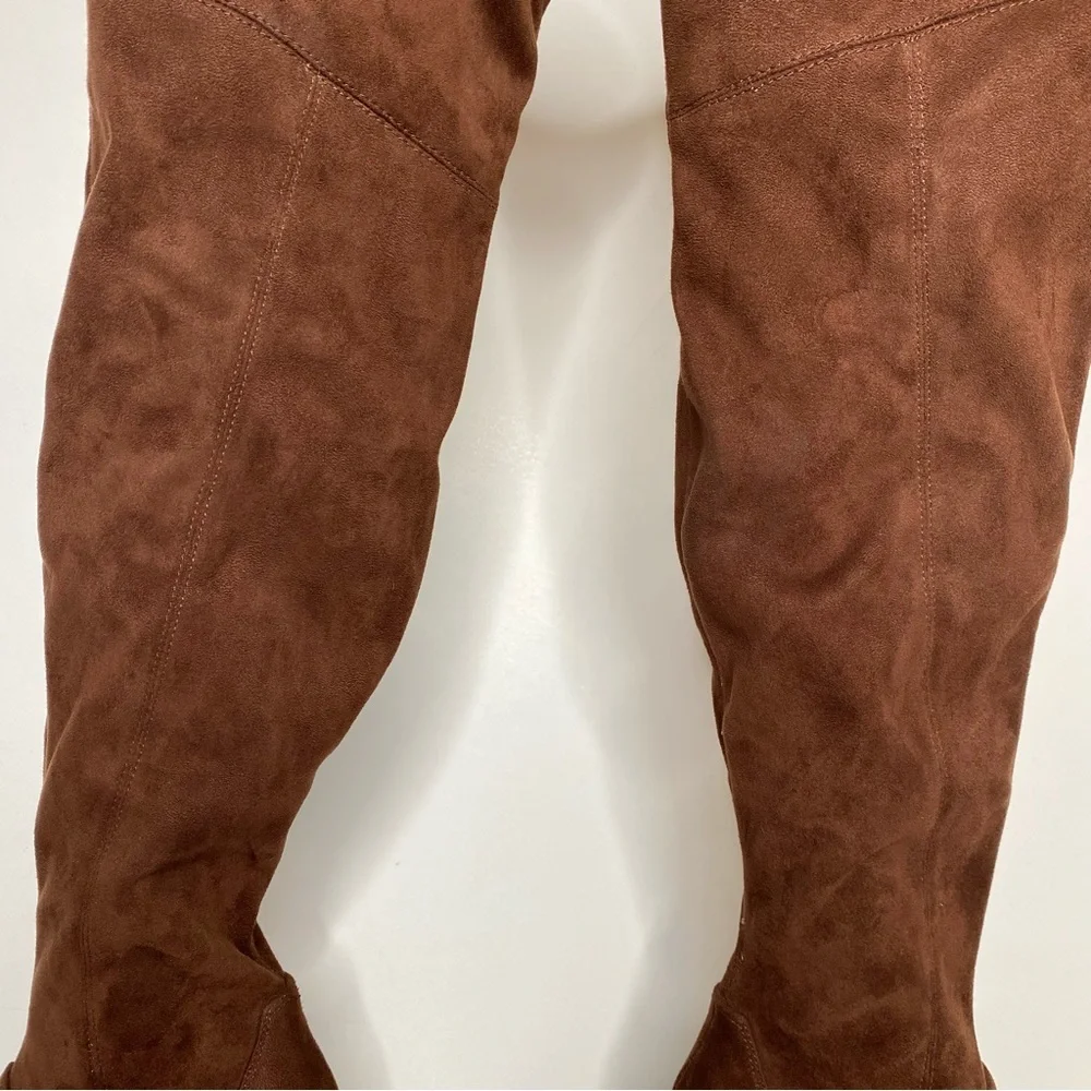 Marc Fisher Onyse Brown Over The Knee Boot 9M